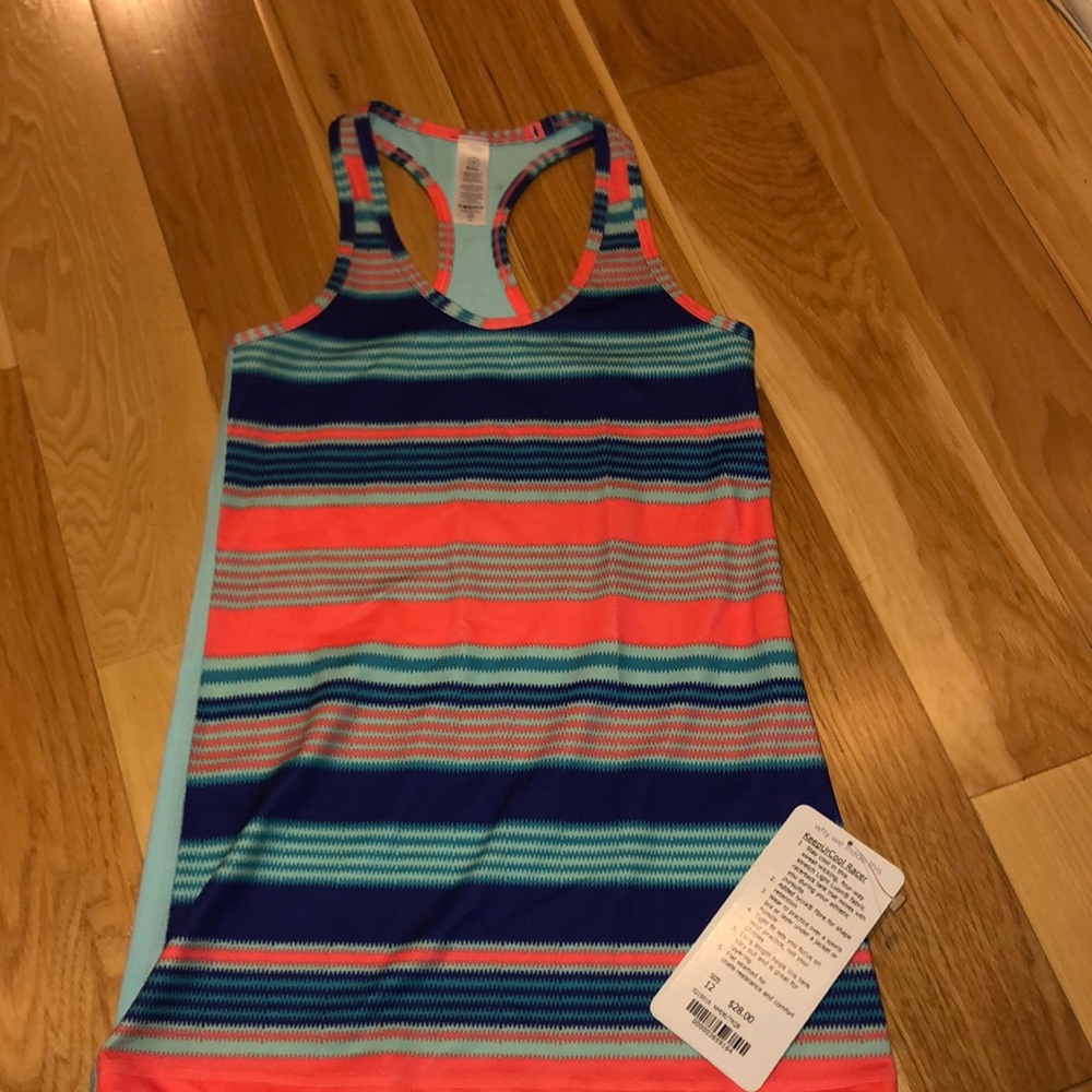 racer back ivivva tank top